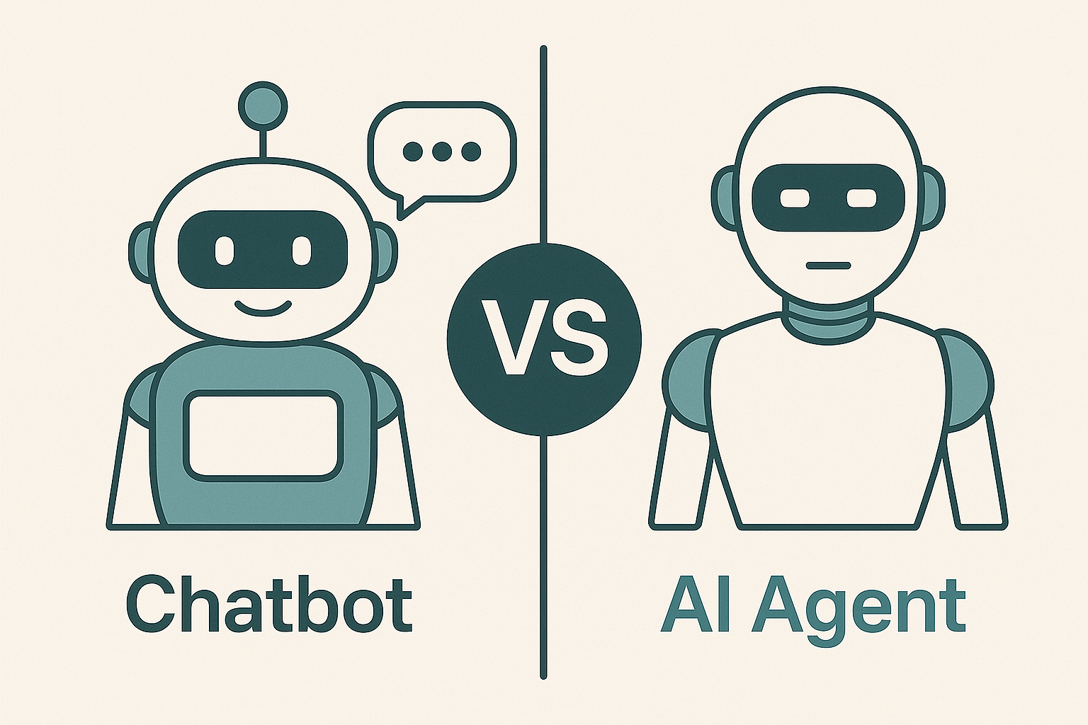 AI Agent 與傳統 Chatbot 有什麼不同？一次搞懂智能代理人的核心進化