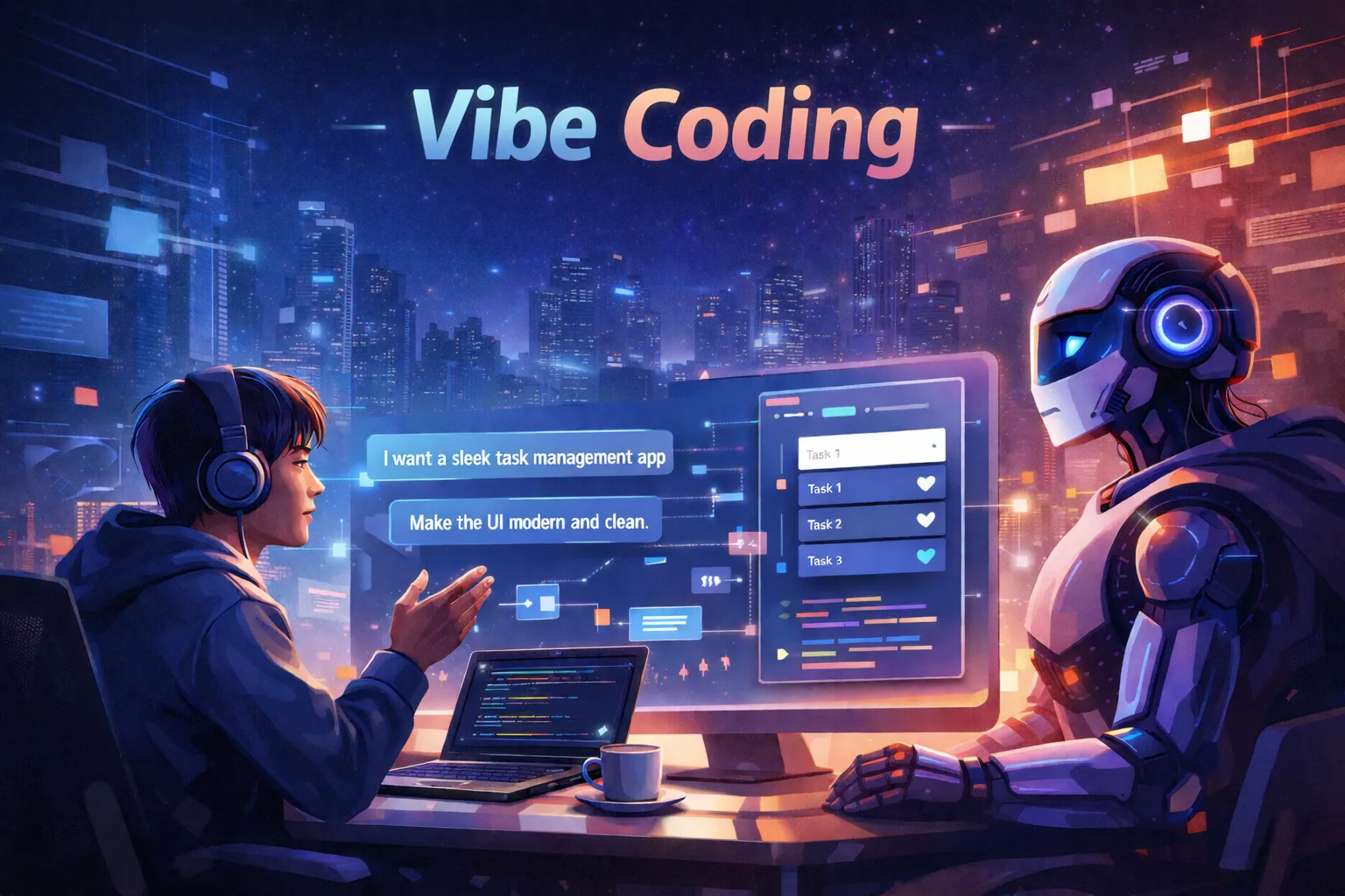 什麼是 Vibe Coding?為什麼 2026 年越來越多開發者不從寫程式開始